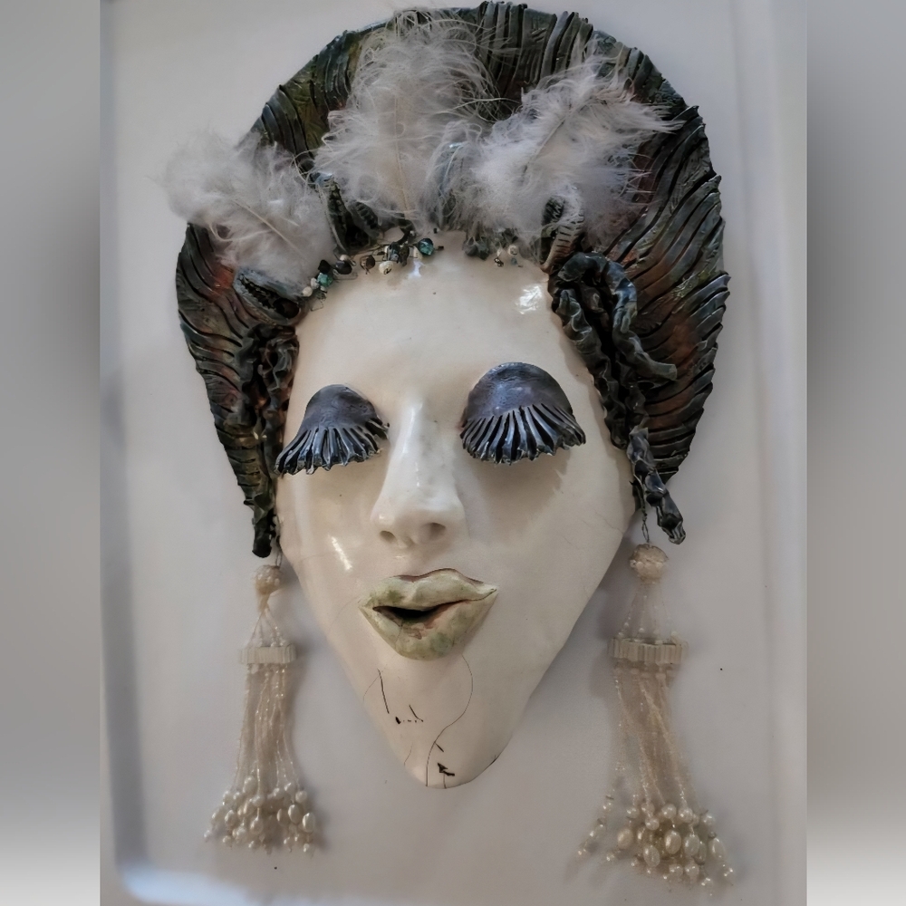 A Original Mask By Suzanne Gallant.